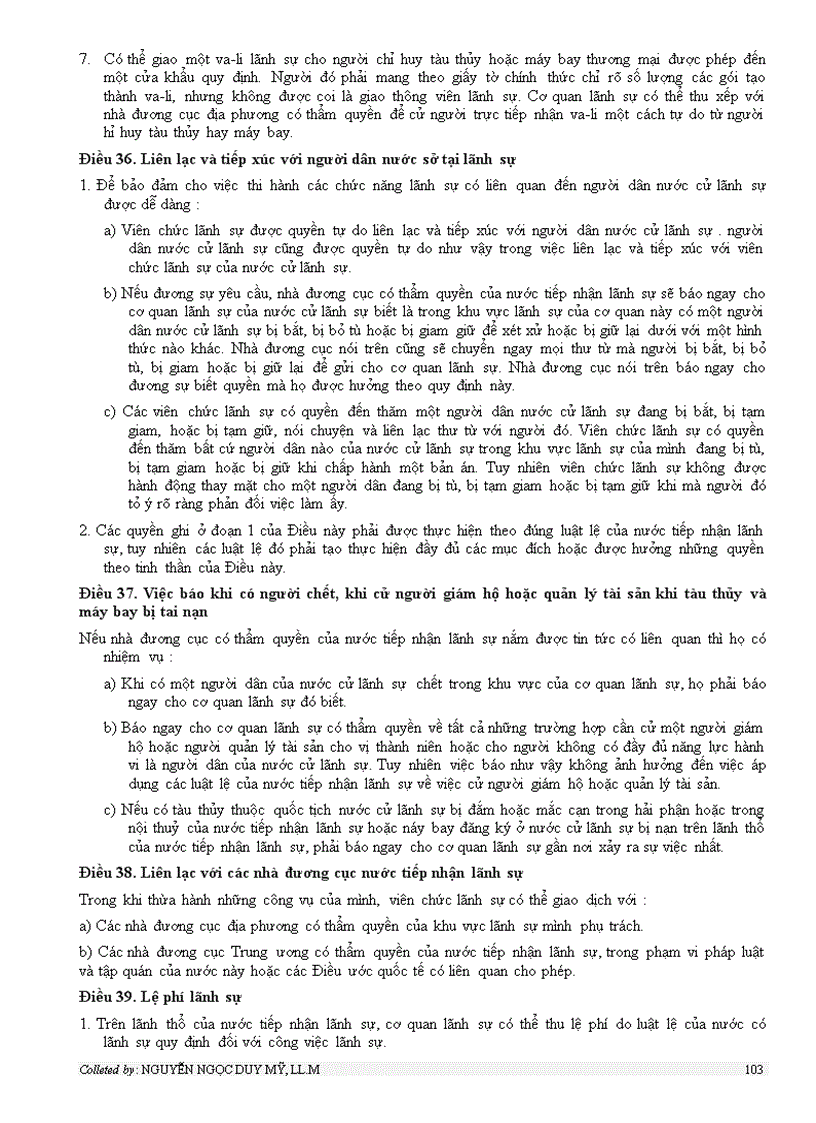 image for page Tập hợp một số văn bản tham khảo dùng cho môn học LUẬT QUỐC TẾ