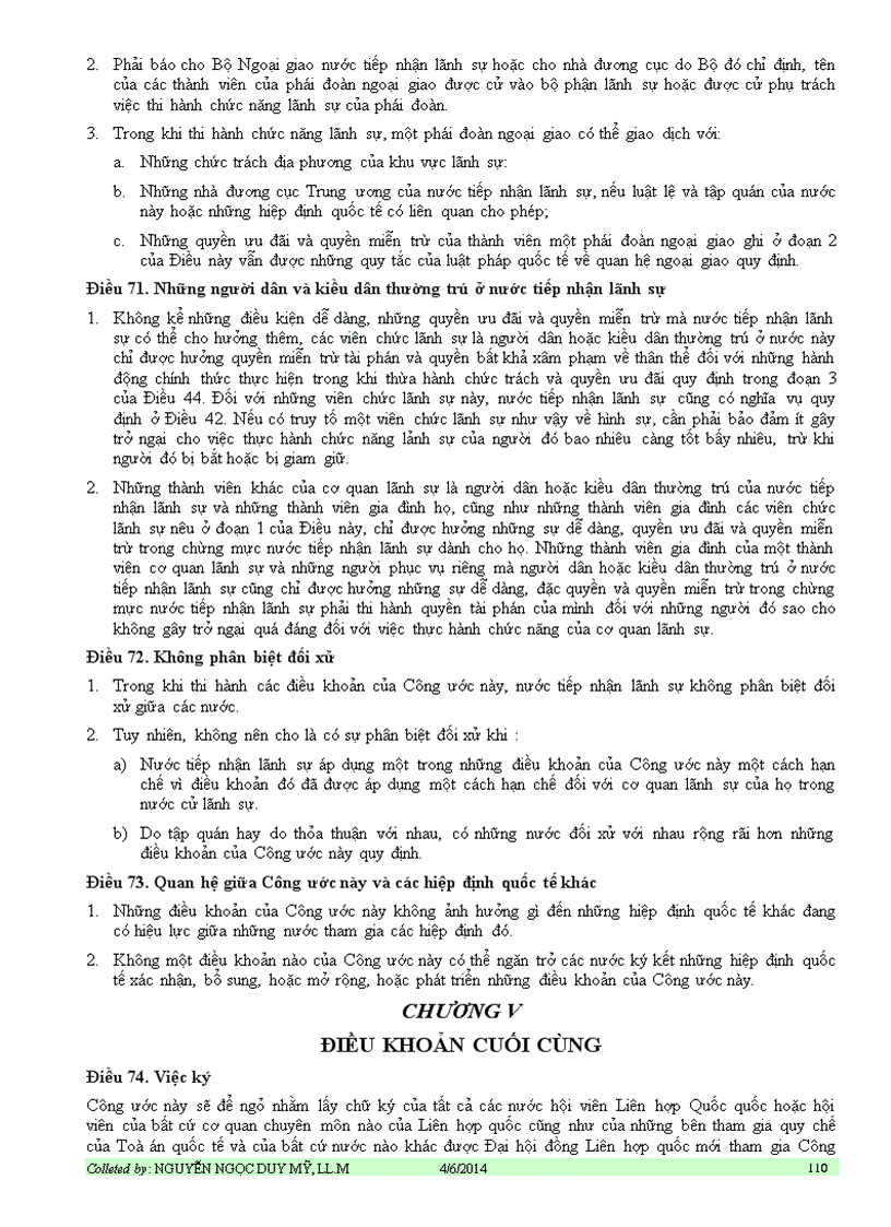 image for page Tập hợp một số văn bản tham khảo dùng cho môn học LUẬT QUỐC TẾ