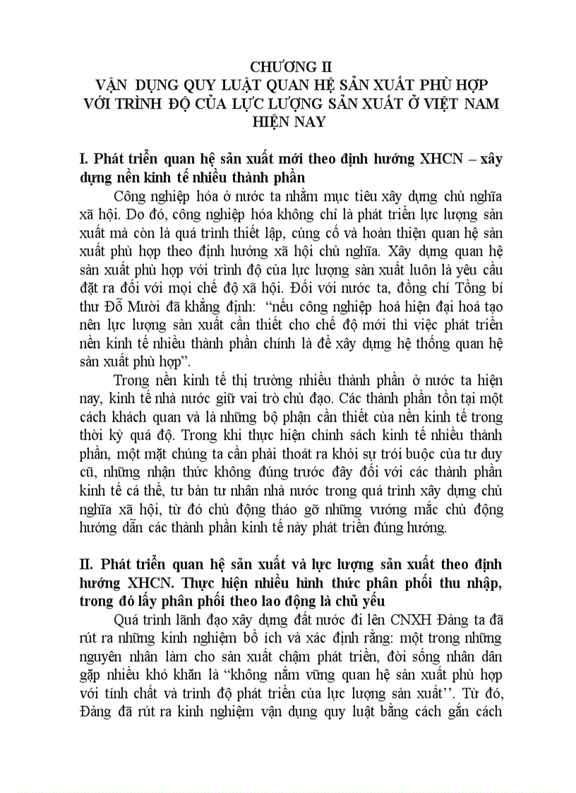 image for page Vận dụng quy luật quan hệ sản xuất phù hợp với trình độ của lực lượng sản xuất ở việt nam hiện nay
