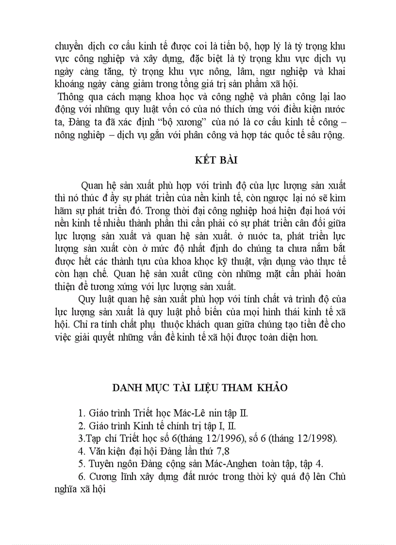 image for page Vận dụng quy luật quan hệ sản xuất phù hợp với trình độ của lực lượng sản xuất ở việt nam hiện nay