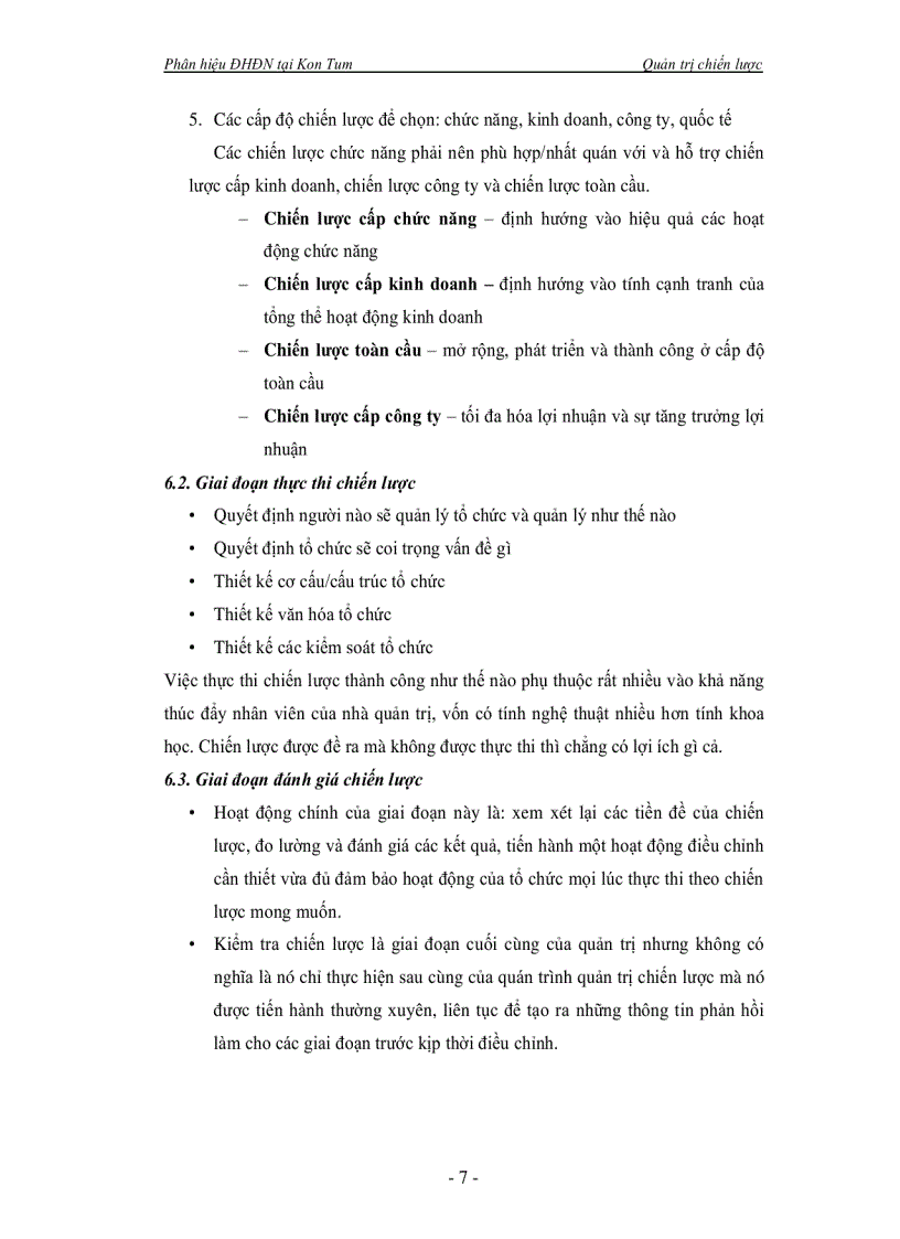 image for page Giáo trình Quản trị chiến lược Nguyễn Tố Như