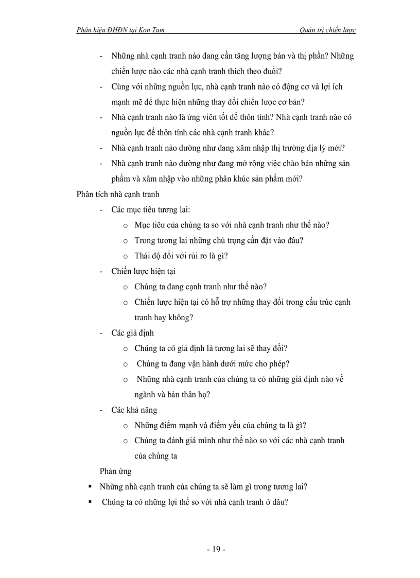 image for page Giáo trình Quản trị chiến lược Nguyễn Tố Như