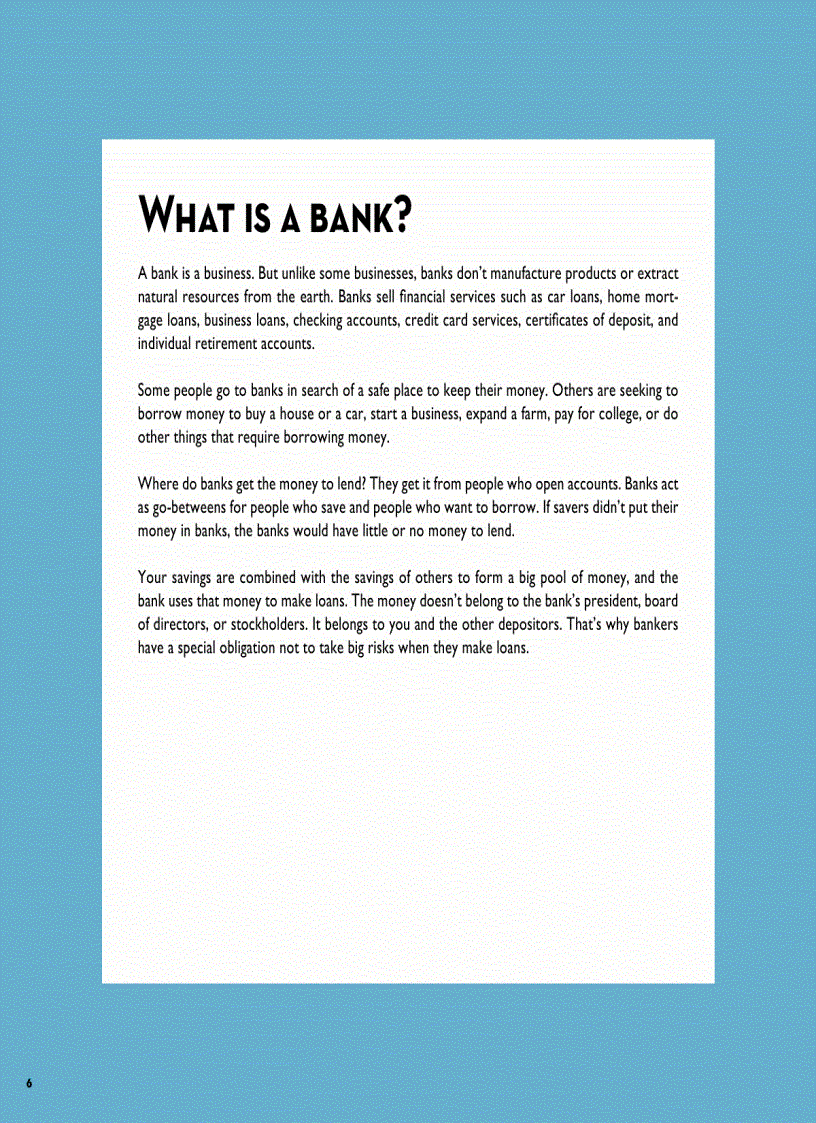 Basic banking