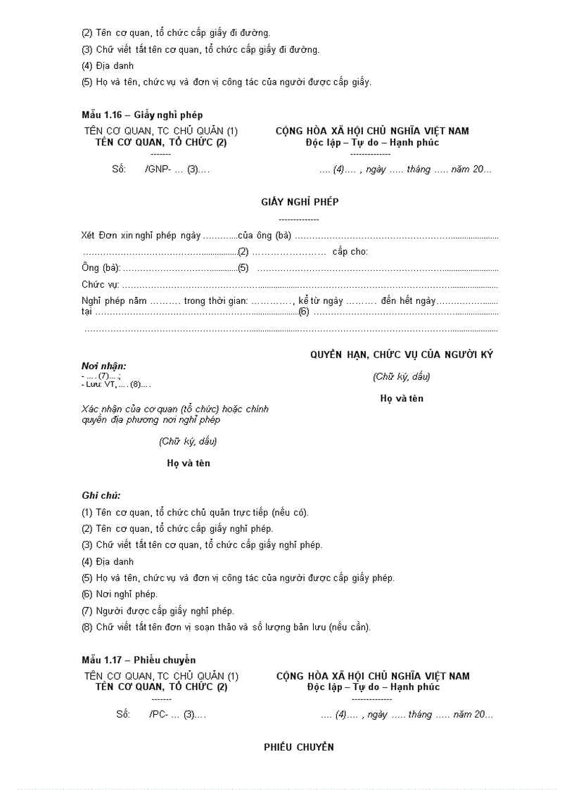 image for page Hướng dẫn thể thức và kỹ thuật trình bày văn bản hành chính