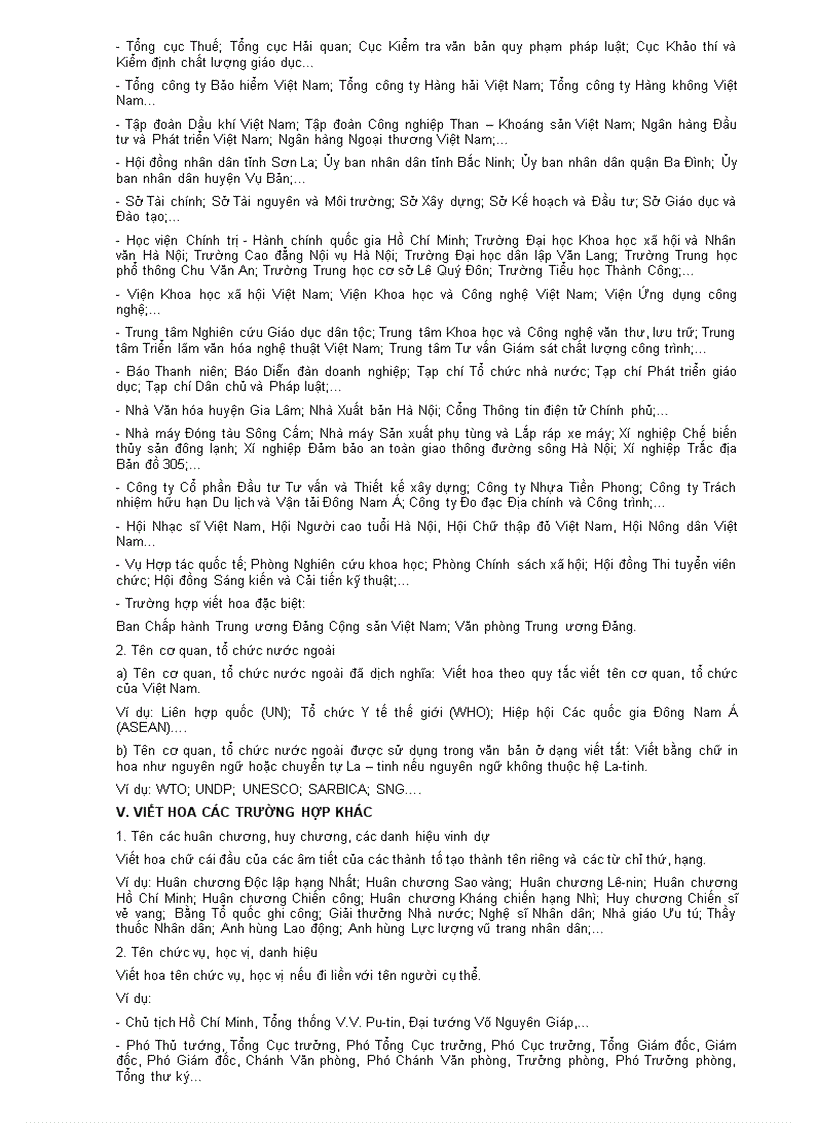 image for page Hướng dẫn thể thức và kỹ thuật trình bày văn bản hành chính