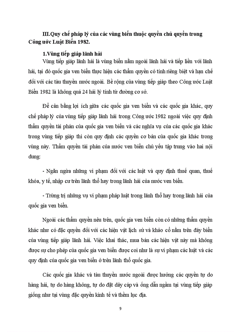 image for page Quy chế pháp lý các vùng biển theo Công ước Luật biển 1982