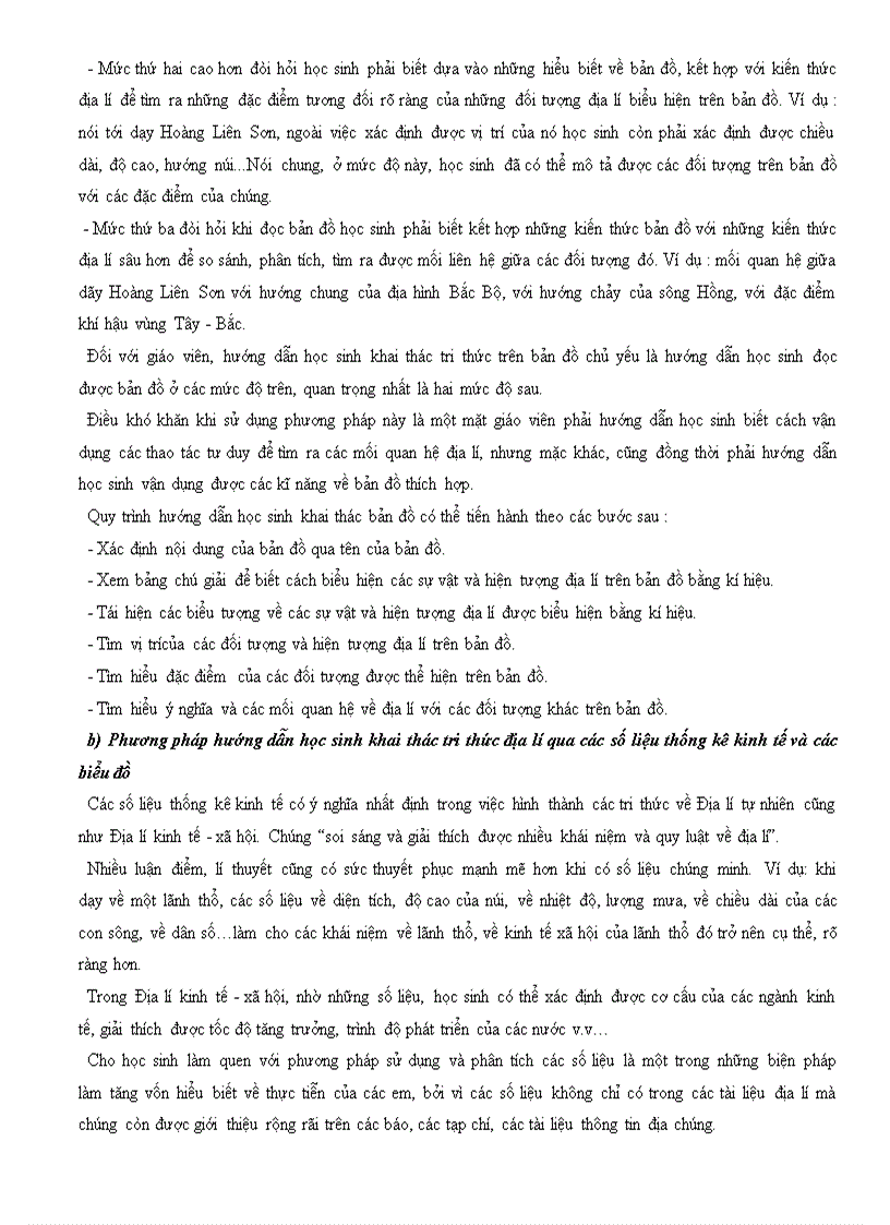 image for page Qúa trình dạy học ở trường phổ thông và các phương pháp dạy học Địa lí