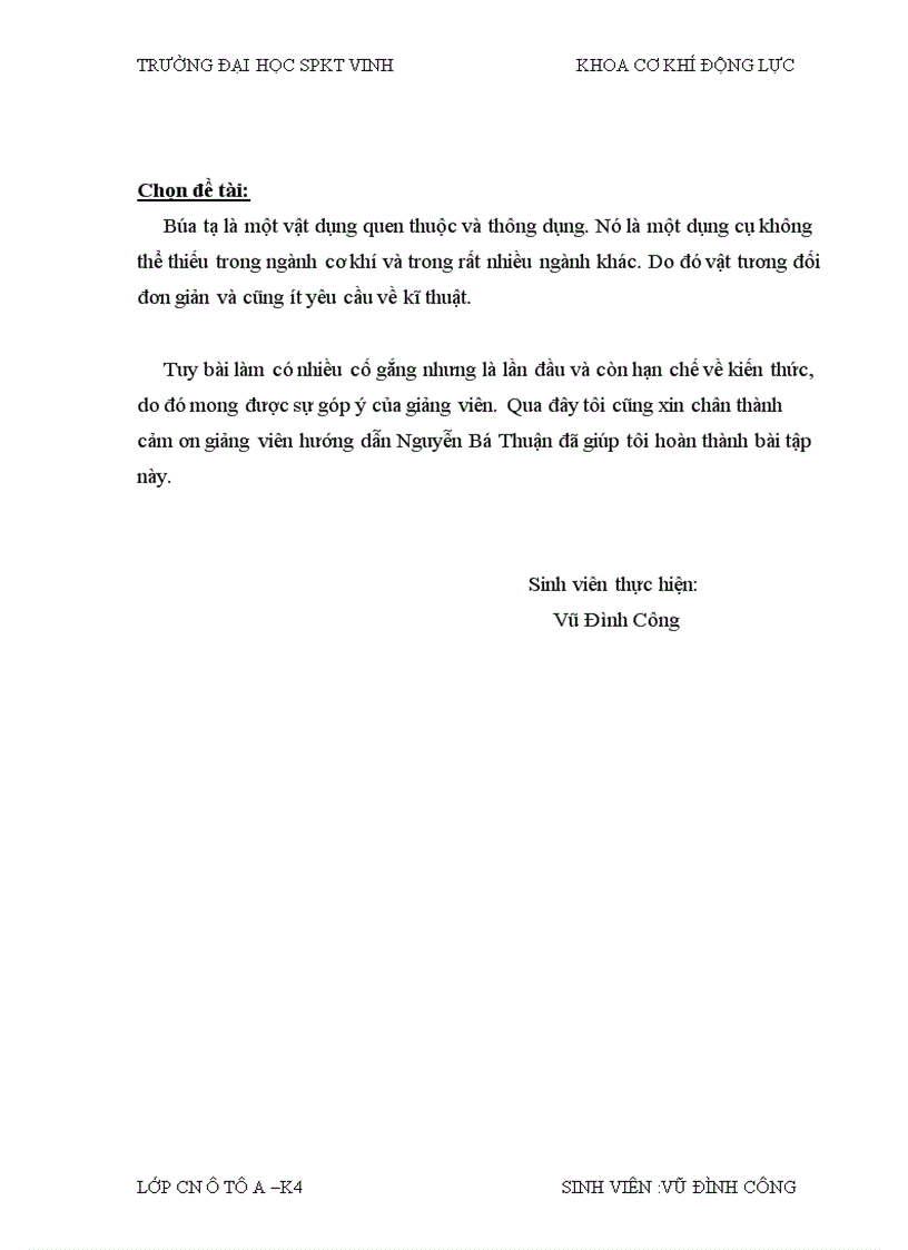 image for page Bản vẽ bài tập lớn công nghệ kim loại