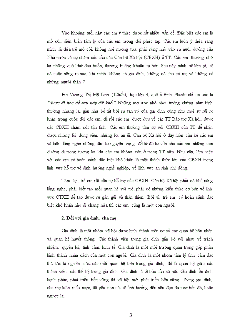 image for page Vấn đề Hỗ trợ xã hội đối với trẻ em mồ côi tại trung tâm bảo trợ xã hội tỉnh Quảng Ngãi