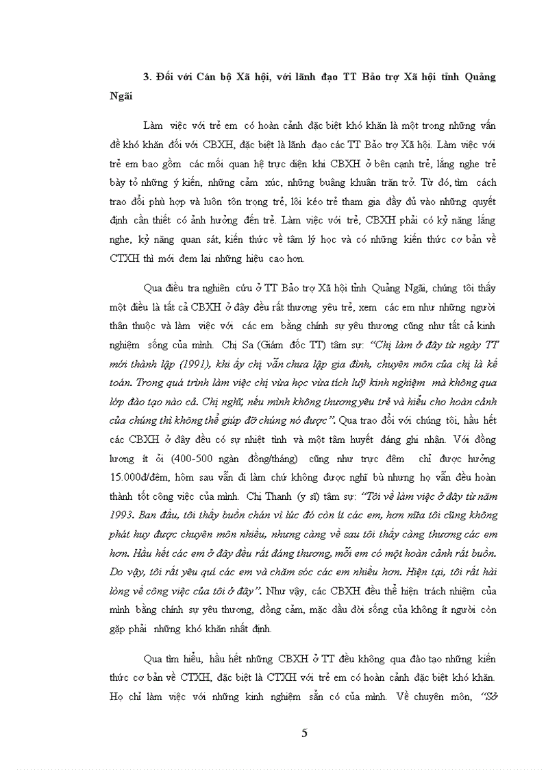 image for page Vấn đề Hỗ trợ xã hội đối với trẻ em mồ côi tại trung tâm bảo trợ xã hội tỉnh Quảng Ngãi