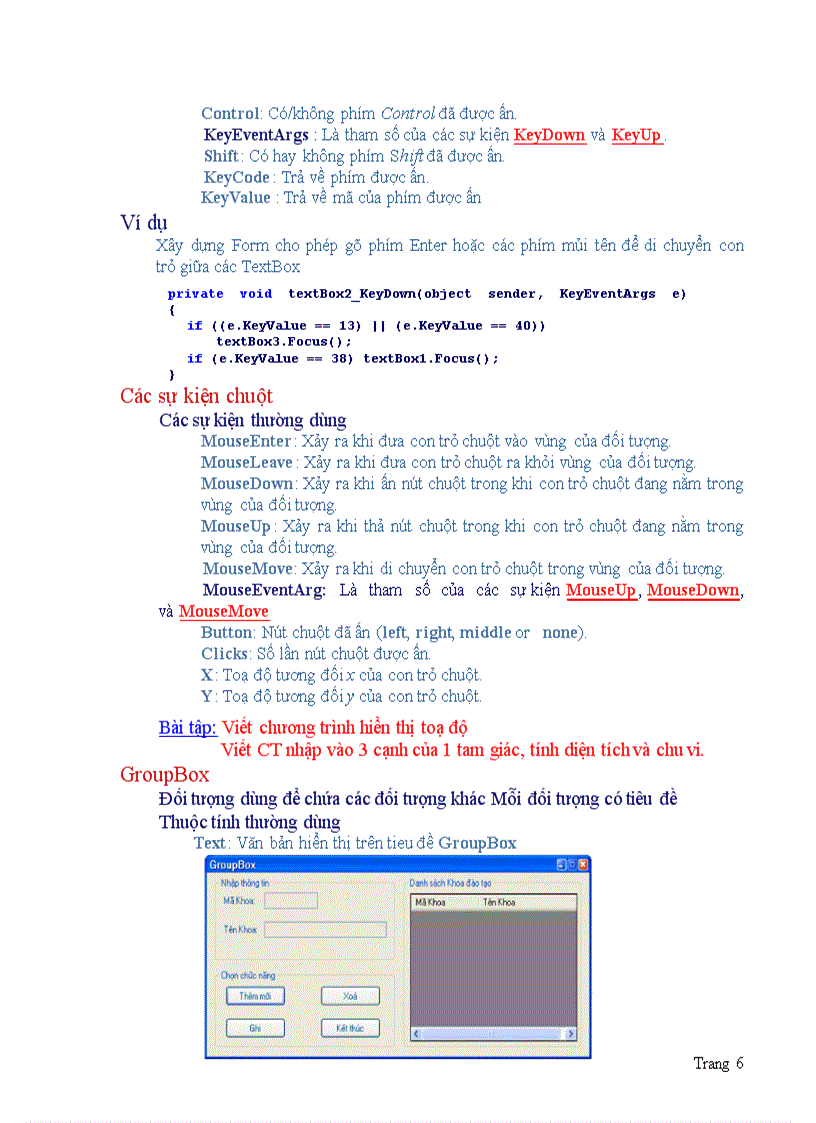 image for page Các điều kiển cơ bản C và bài tập