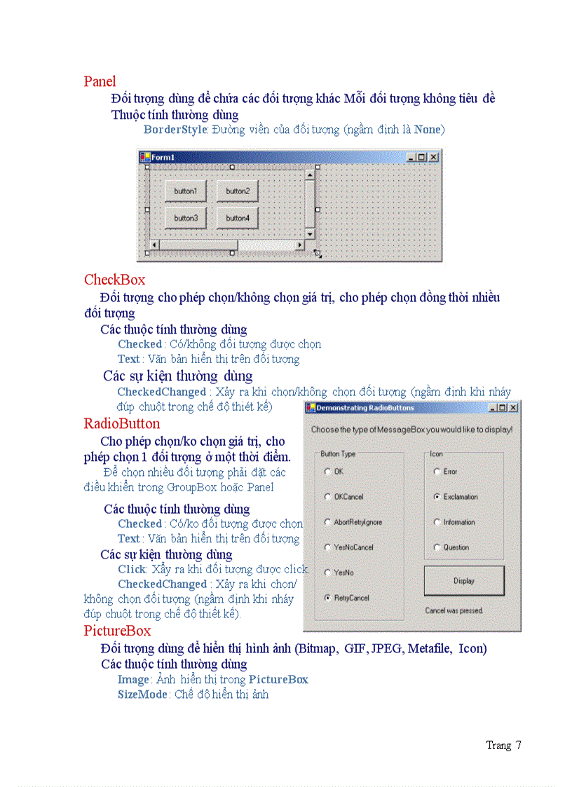 image for page Các điều kiển cơ bản C và bài tập