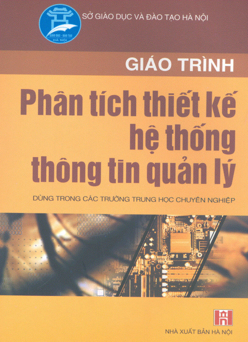 image for page Giáo trình phân tích thiết kế hệ thống thông tin quản lý