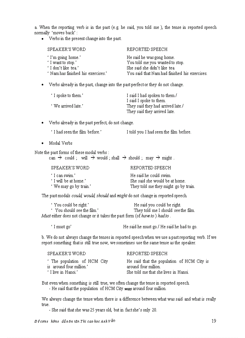 image for page Đề cương ôn tập môn tiếng anh dành cho cao học và nghiên cứu sinh BỘ GIÁO DỤC