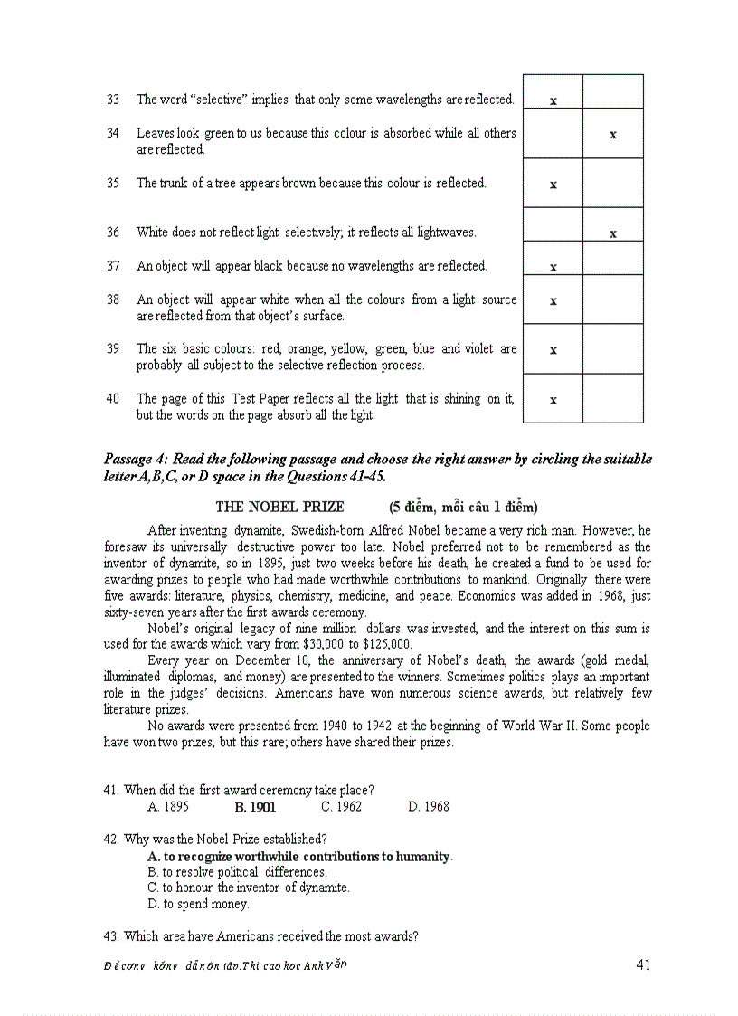 image for page Đề cương ôn tập môn tiếng anh dành cho cao học và nghiên cứu sinh BỘ GIÁO DỤC