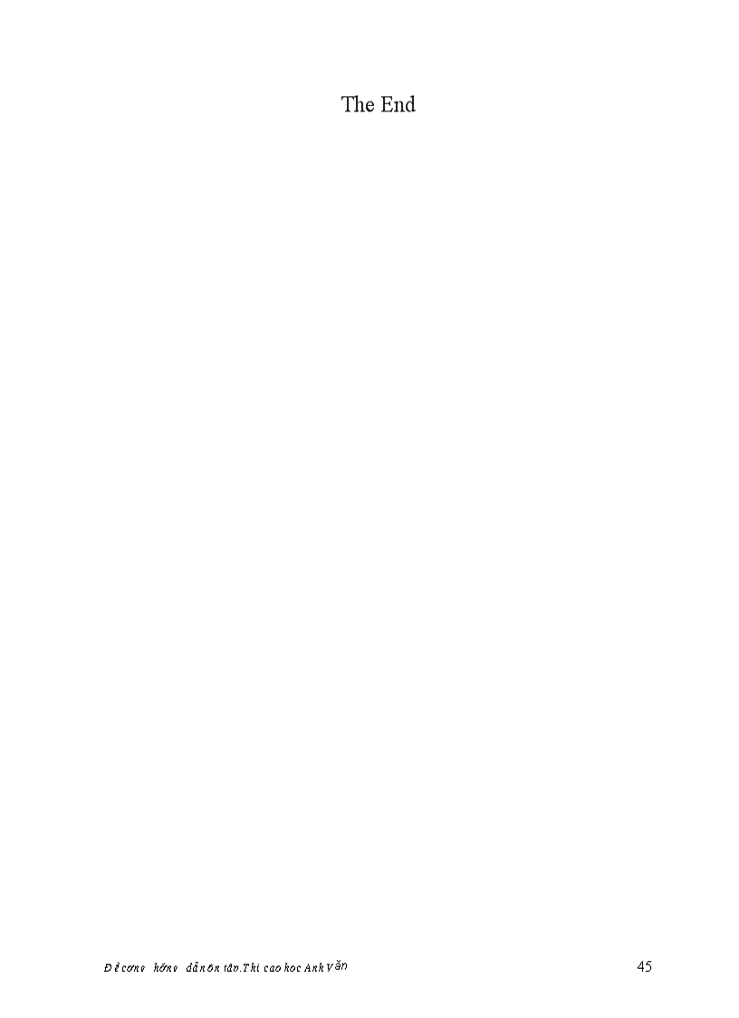 image for page Đề cương ôn tập môn tiếng anh dành cho cao học và nghiên cứu sinh BỘ GIÁO DỤC