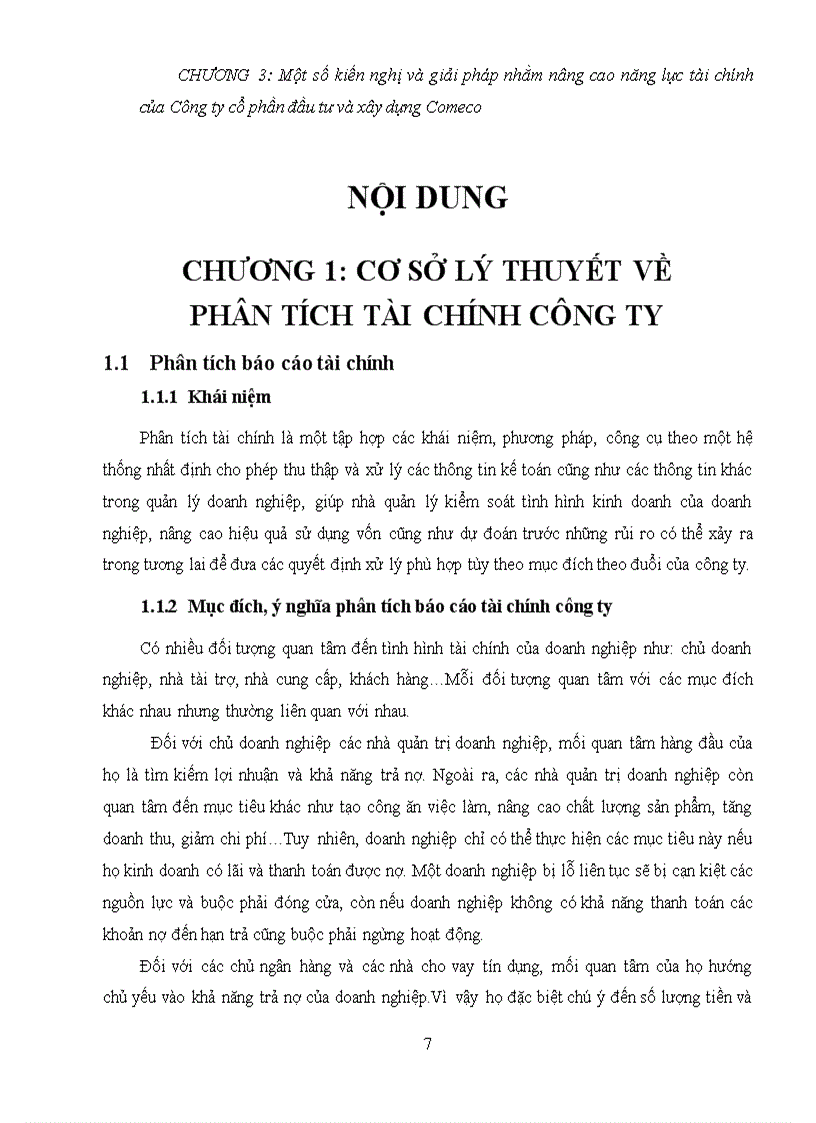 image for page Phân tích báo cáo tài chính công ty cổ phần vật tư xăng dầu comeco giai đoạn 2006 2009