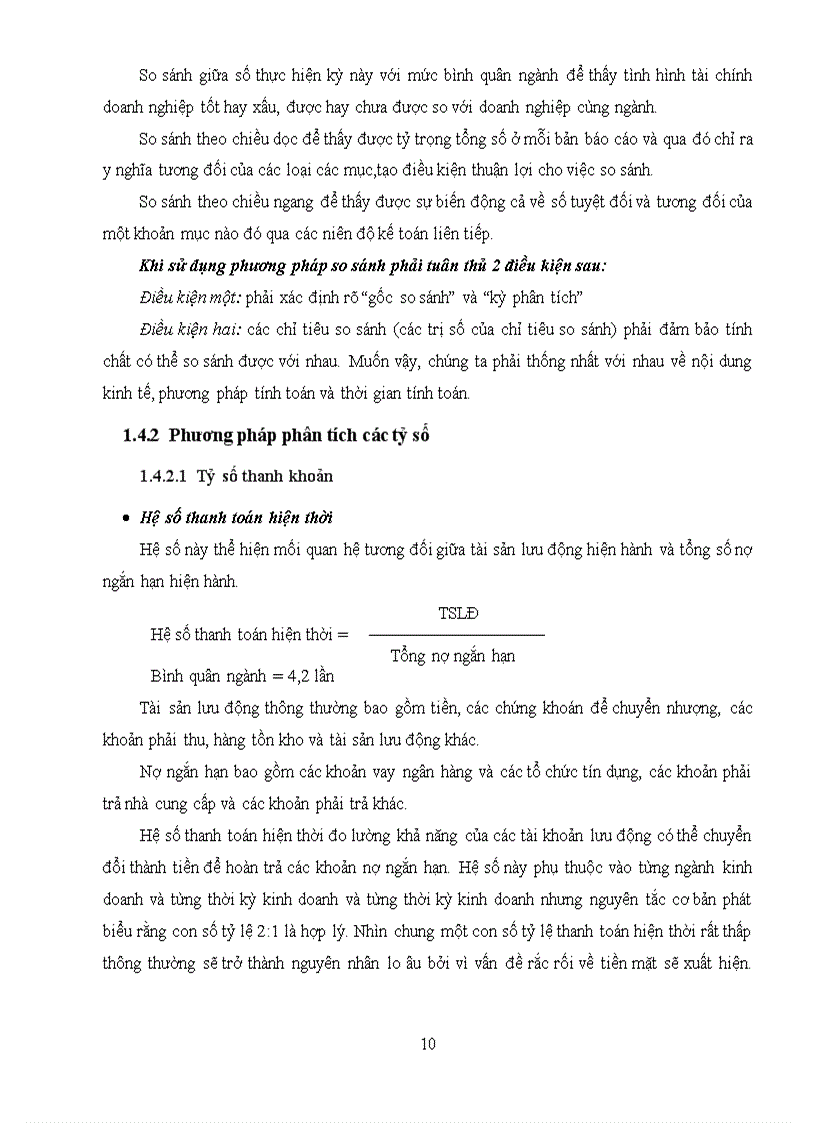 image for page Phân tích báo cáo tài chính công ty cổ phần vật tư xăng dầu comeco giai đoạn 2006 2009