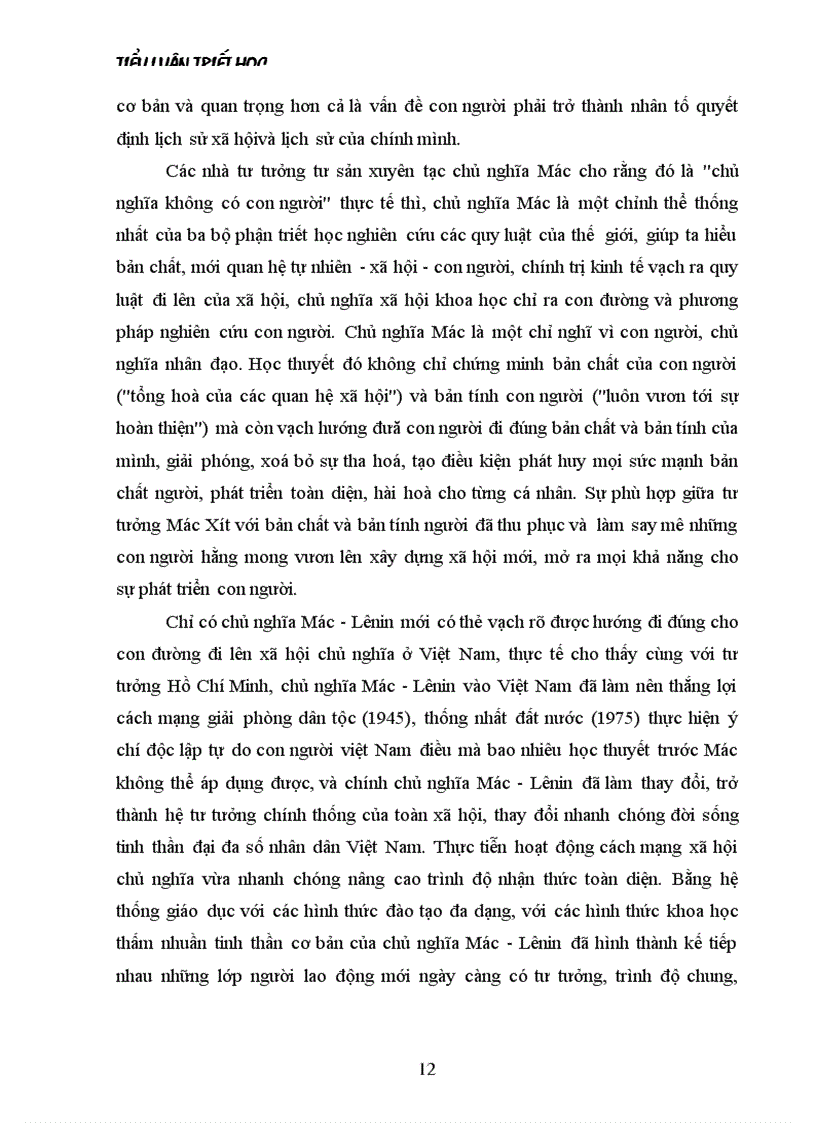 image for page Lý luận của chủ nghĩa Mác về con người và vấn đề con người trong sự nghiệp công nghiệp hoá hiện đại hoá đất nước