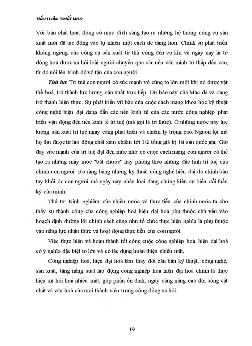 image for page Lý luận của chủ nghĩa Mác về con người và vấn đề con người trong sự nghiệp công nghiệp hoá hiện đại hoá đất nước