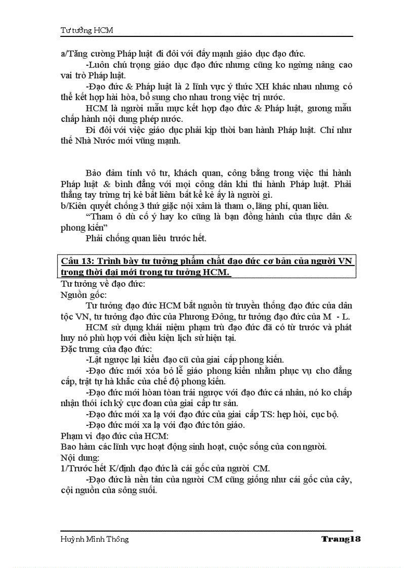 image for page Tài liệu ôn thi môn tư tưởng hồ chí minh