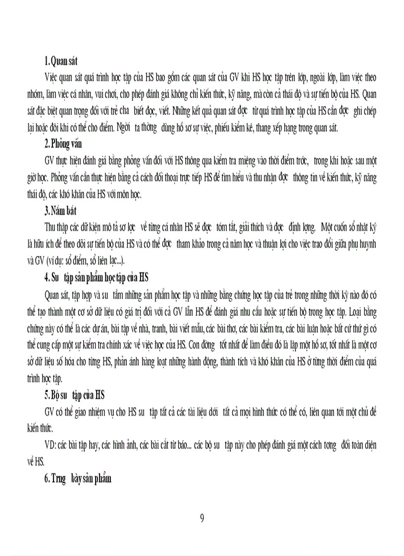 image for page Lý thuyết bloom và chuẩn đánh giá vi mô trong dạy học tiểu học