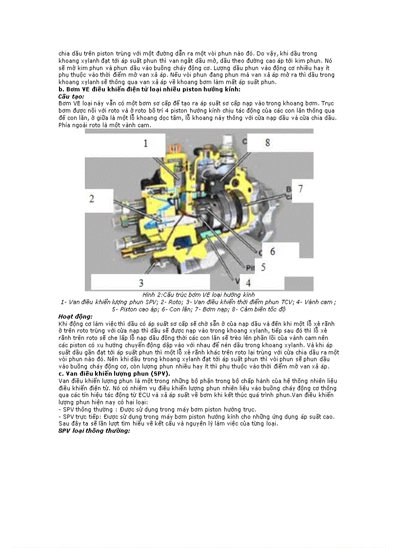 image for page Bơm VE điều khiển điện tử có van xả áp