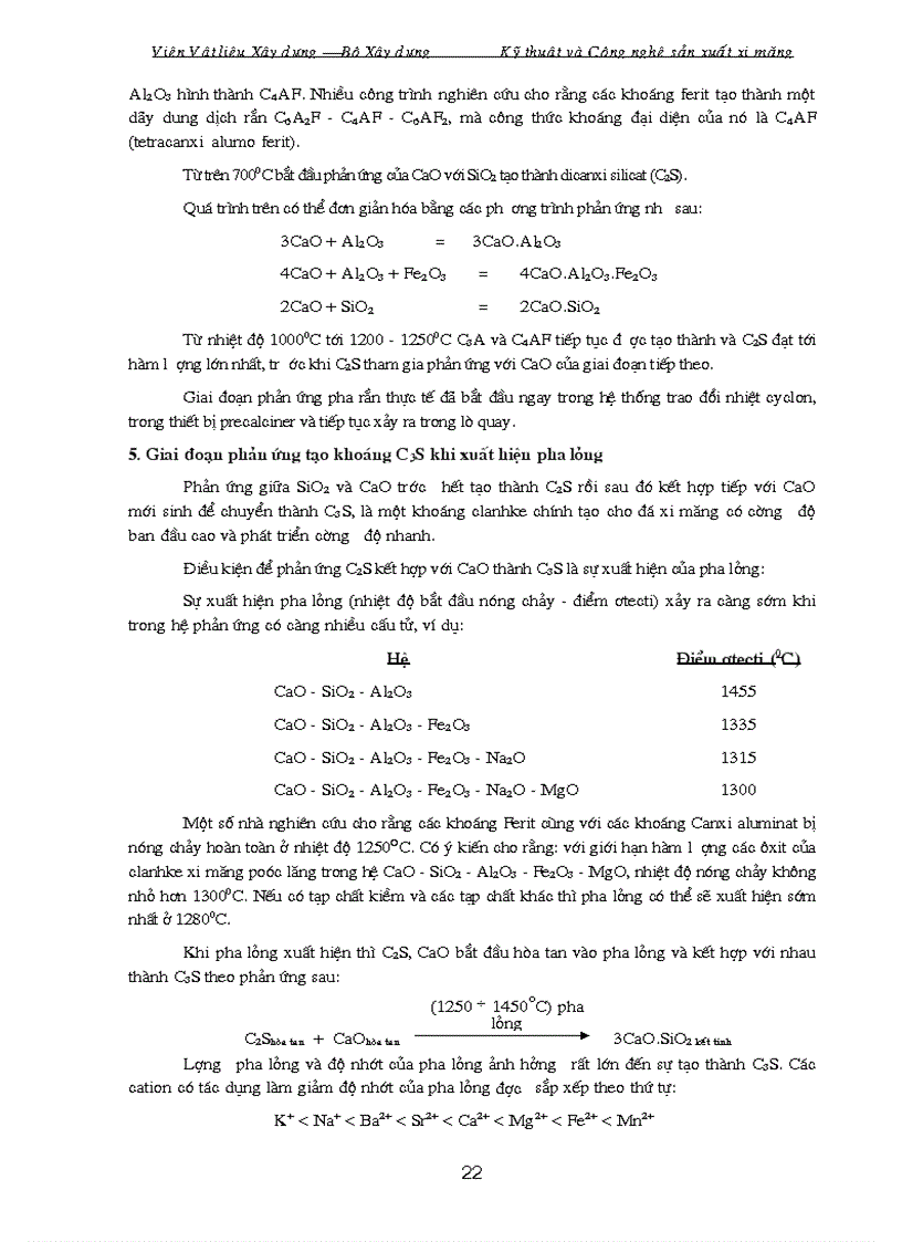 image for page Kỹ thuật và công nghệ sản xuất xi măng gồm 2 phần 90trang