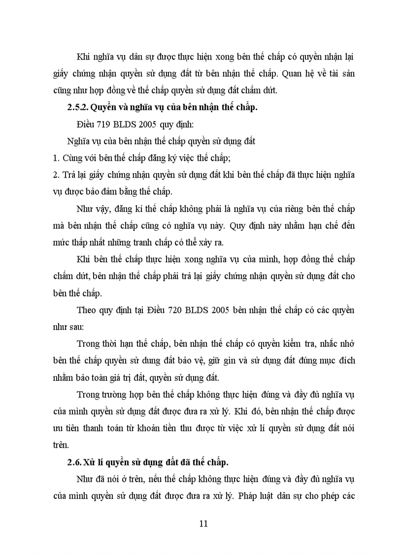 image for page Thế chấp quyền sử dụng đất trong quan hệ vay tài sản