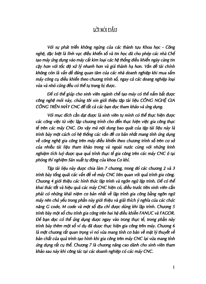 image for page CÔNG NGHỆ GIA CÔNG TRÊN MÁY CNC Phần 1