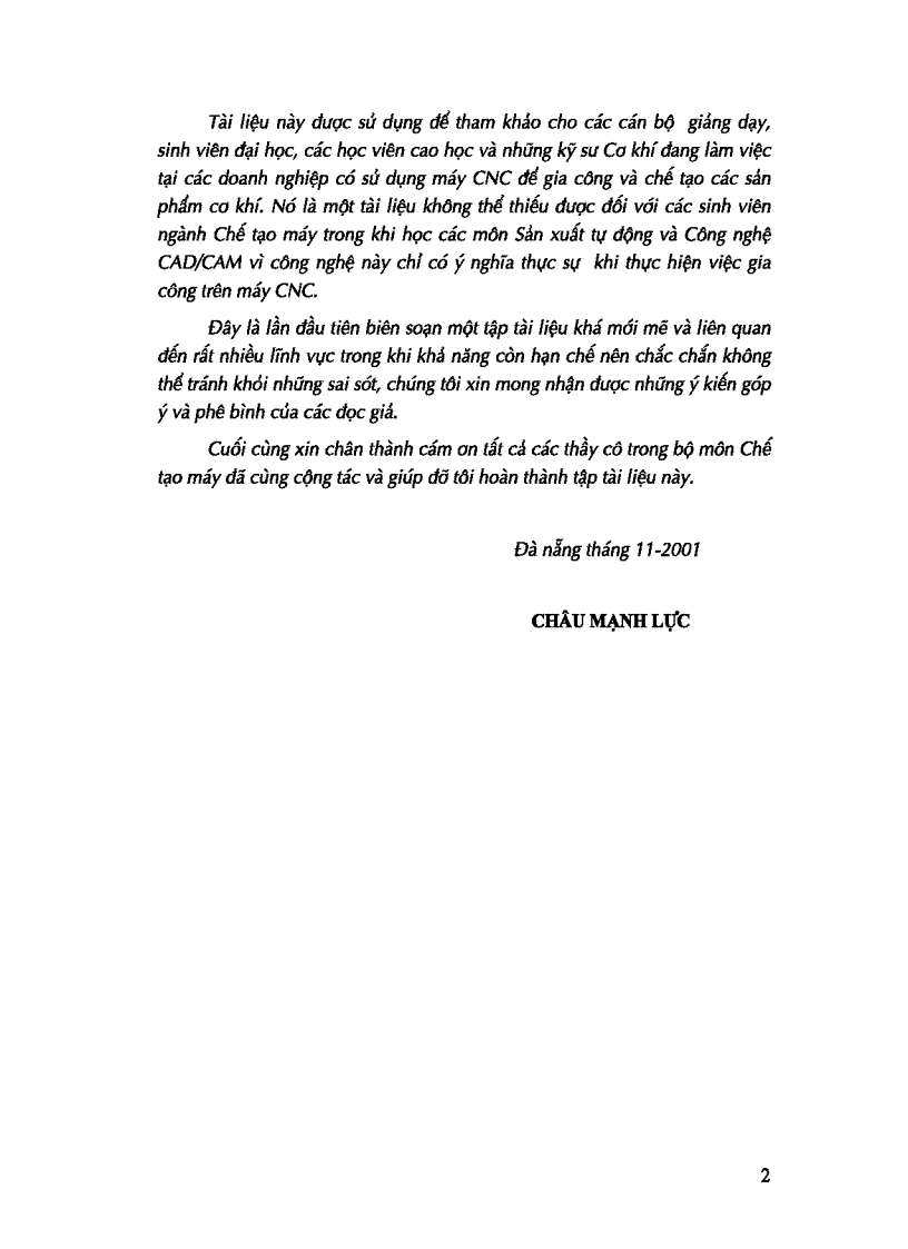 image for page CÔNG NGHỆ GIA CÔNG TRÊN MÁY CNC Phần 1