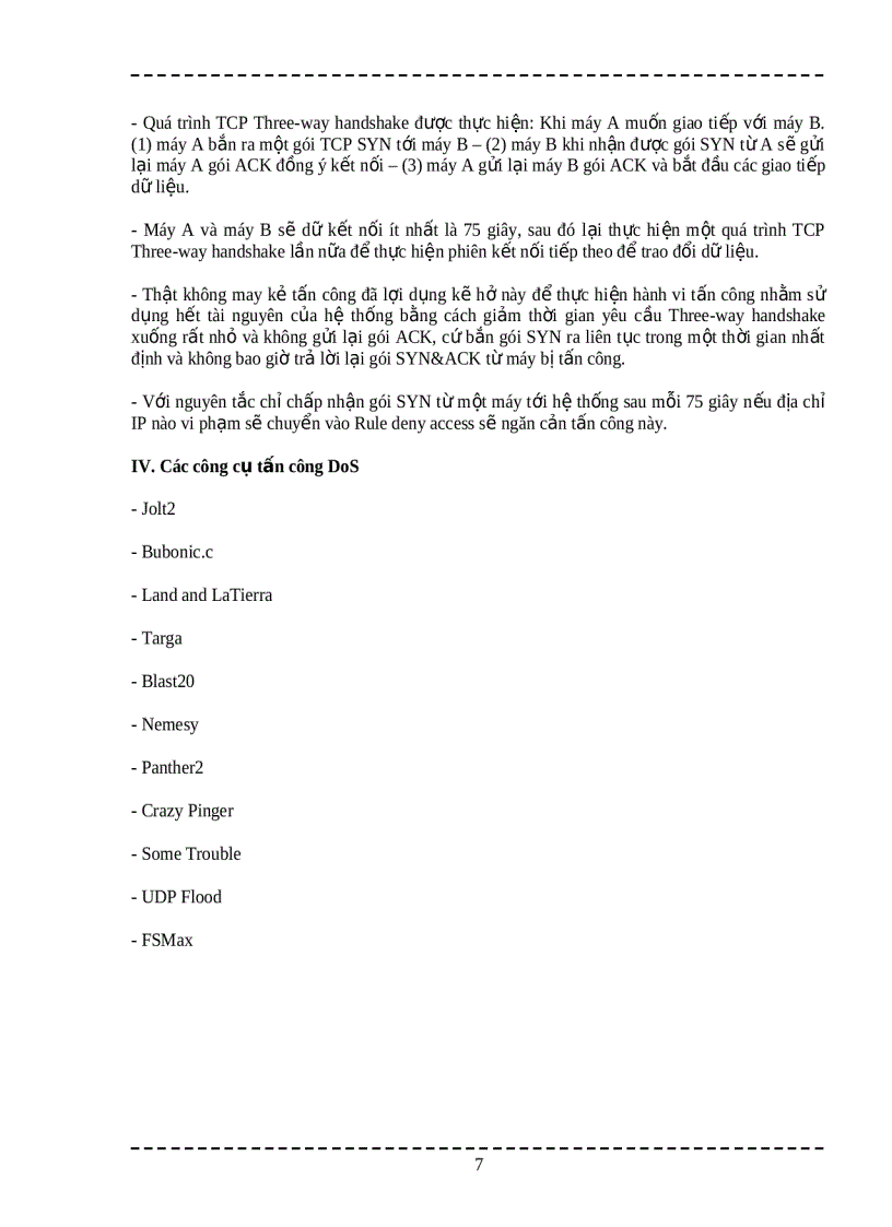 image for page Dos và ddos toàn tập