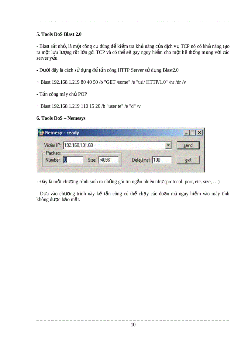 image for page Dos và ddos toàn tập