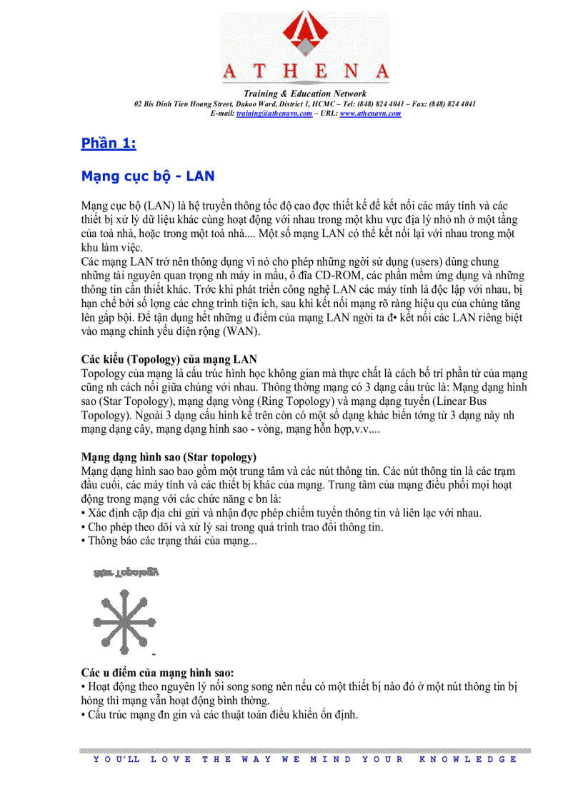 image for page Tài liệu căn bản về mạng LAN Athena
