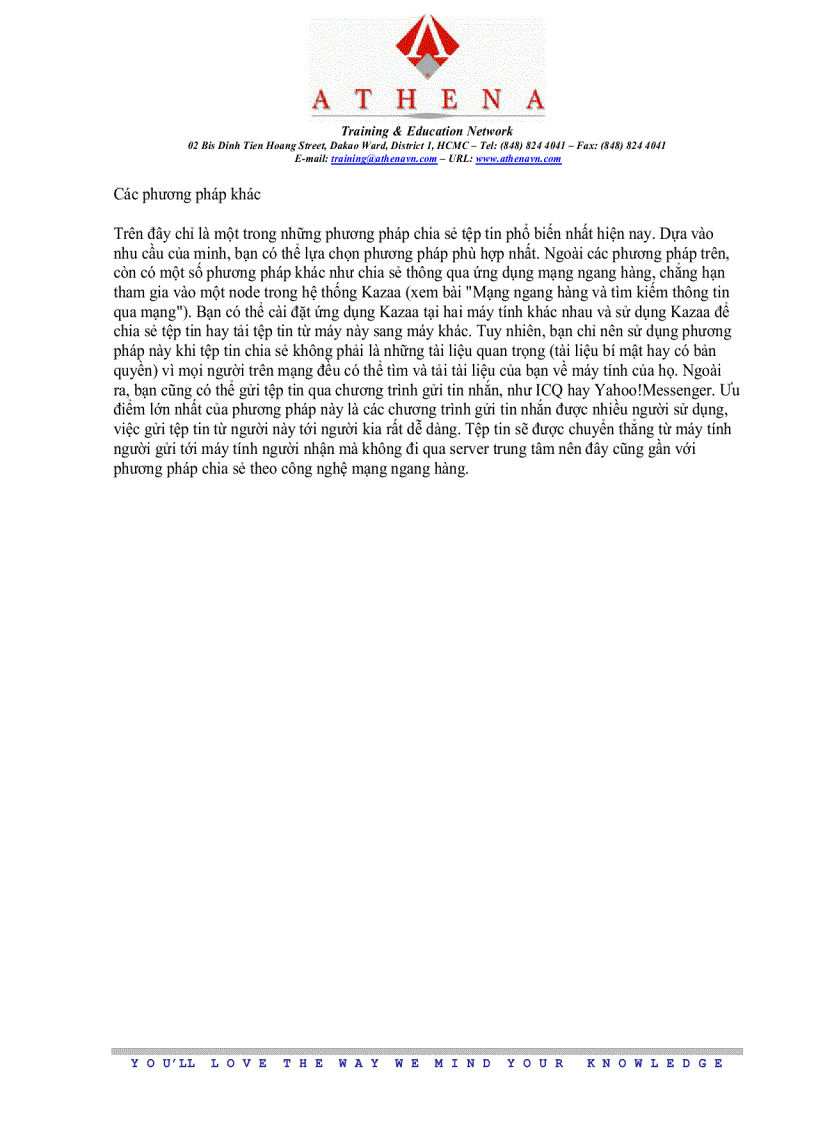 image for page Tài liệu căn bản về mạng LAN Athena