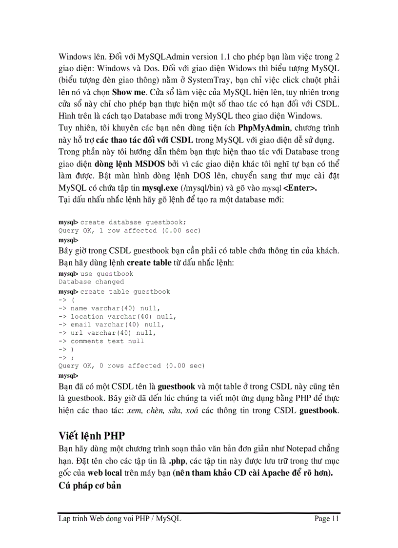 image for page Lập trình web với PHP MySQL