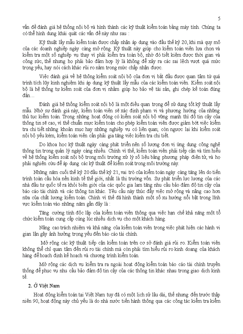 image for page Tổng hợp tài liệu Môn Kiểm toán