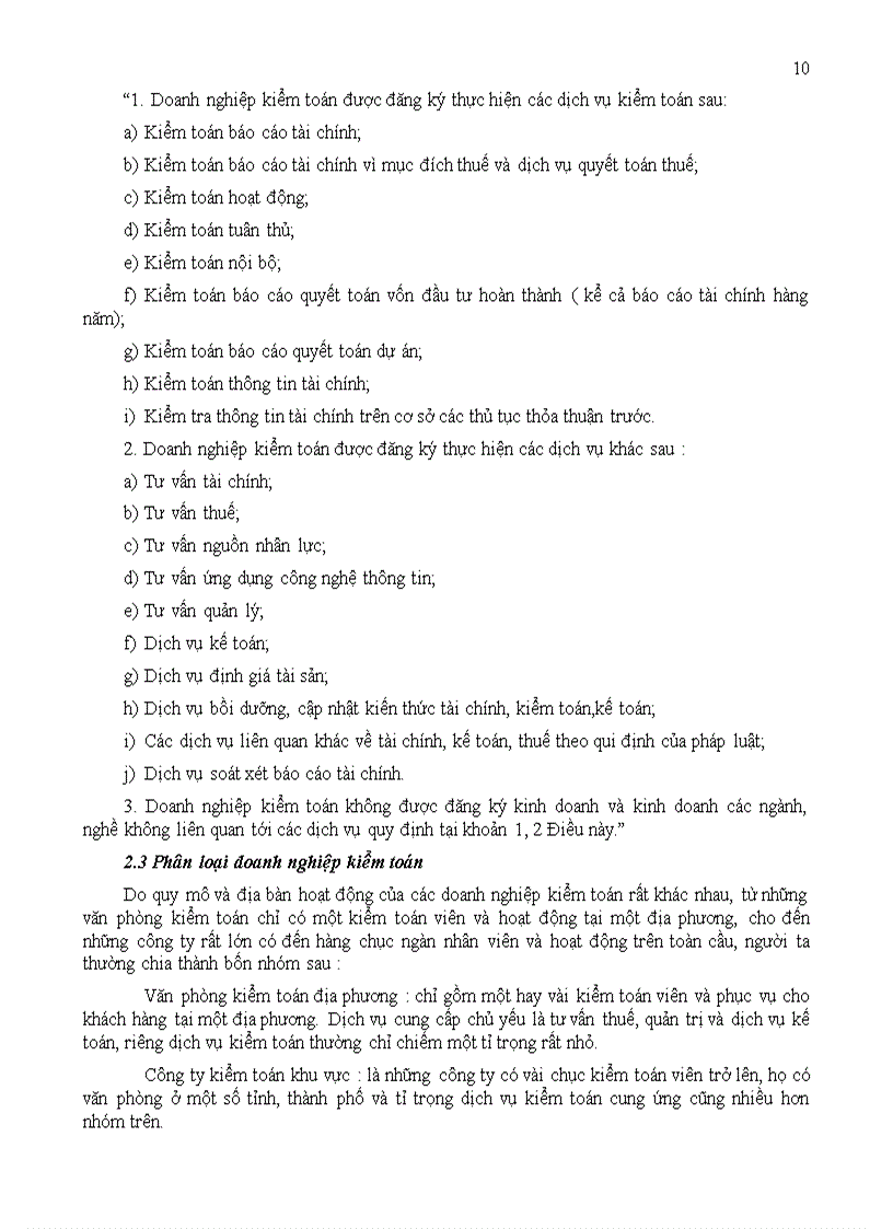 image for page Tổng hợp tài liệu Môn Kiểm toán