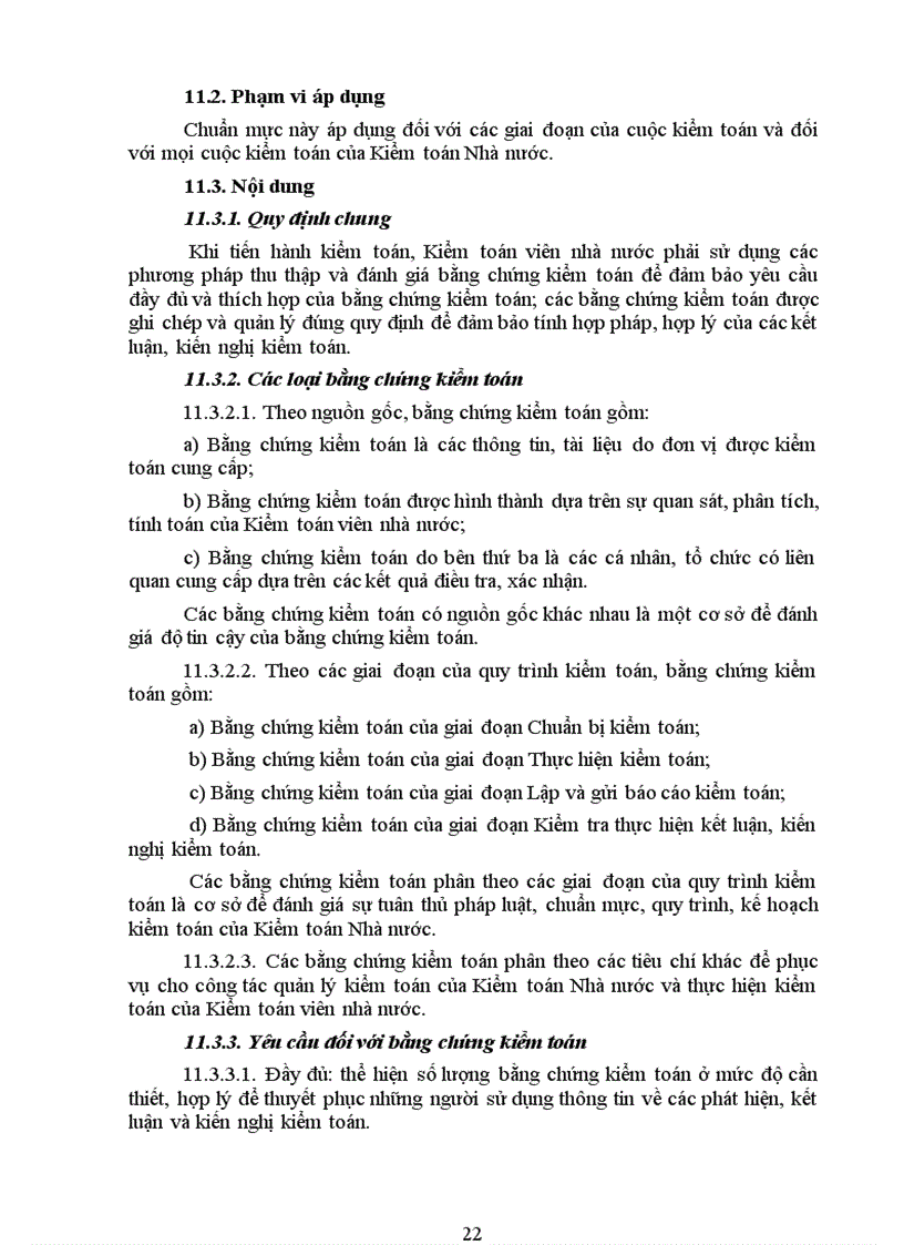image for page 21 chuẩn mực mới nhất của Kiểm toán nhà nước do Tổng KTNN ban hành