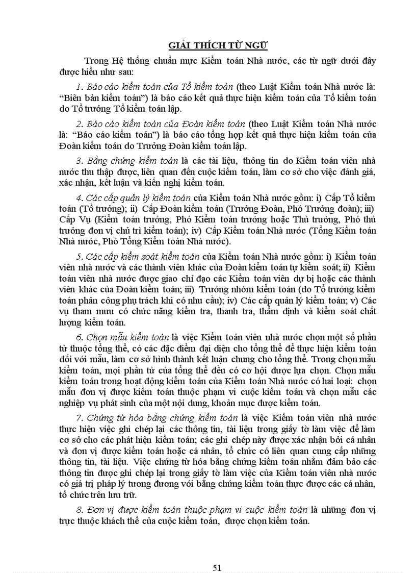 image for page 21 chuẩn mực mới nhất của Kiểm toán nhà nước do Tổng KTNN ban hành