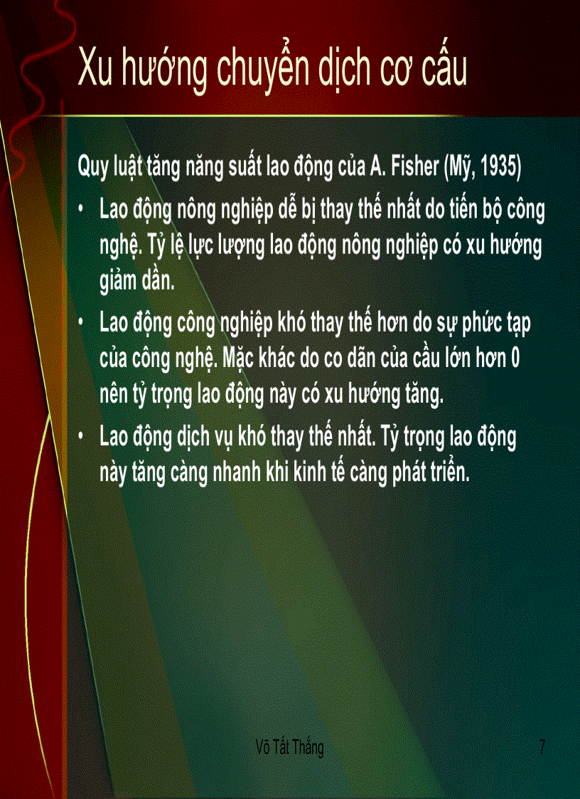 image for page Tài liệu kinh tế phát triển Mô hình chuyển dịch cơ cấu ngành kinh tế