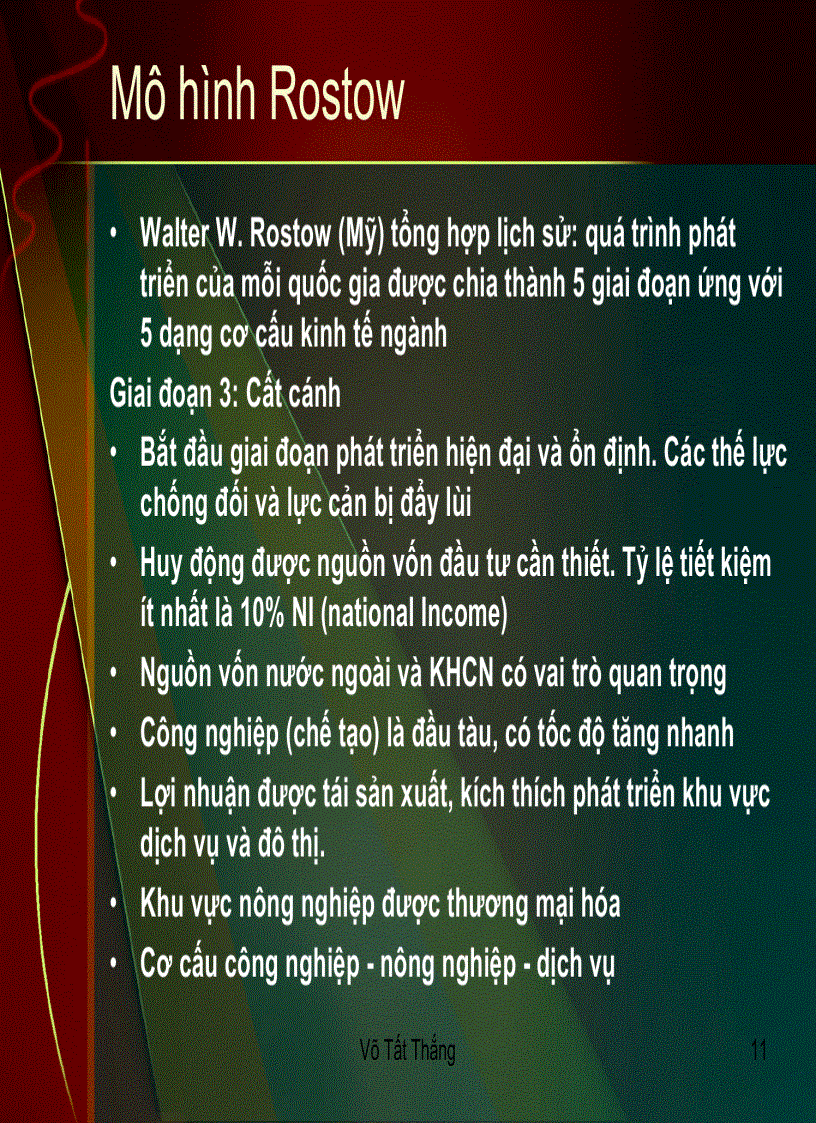 image for page Tài liệu kinh tế phát triển Mô hình chuyển dịch cơ cấu ngành kinh tế