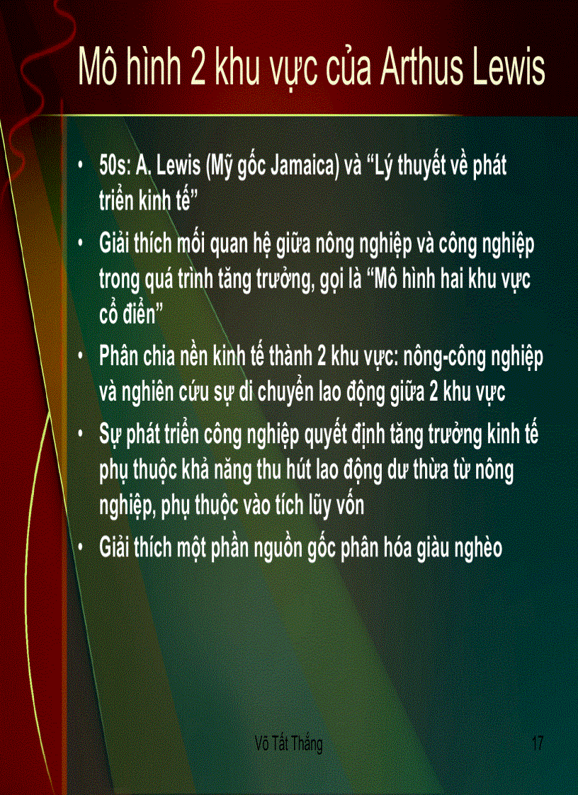 image for page Tài liệu kinh tế phát triển Mô hình chuyển dịch cơ cấu ngành kinh tế