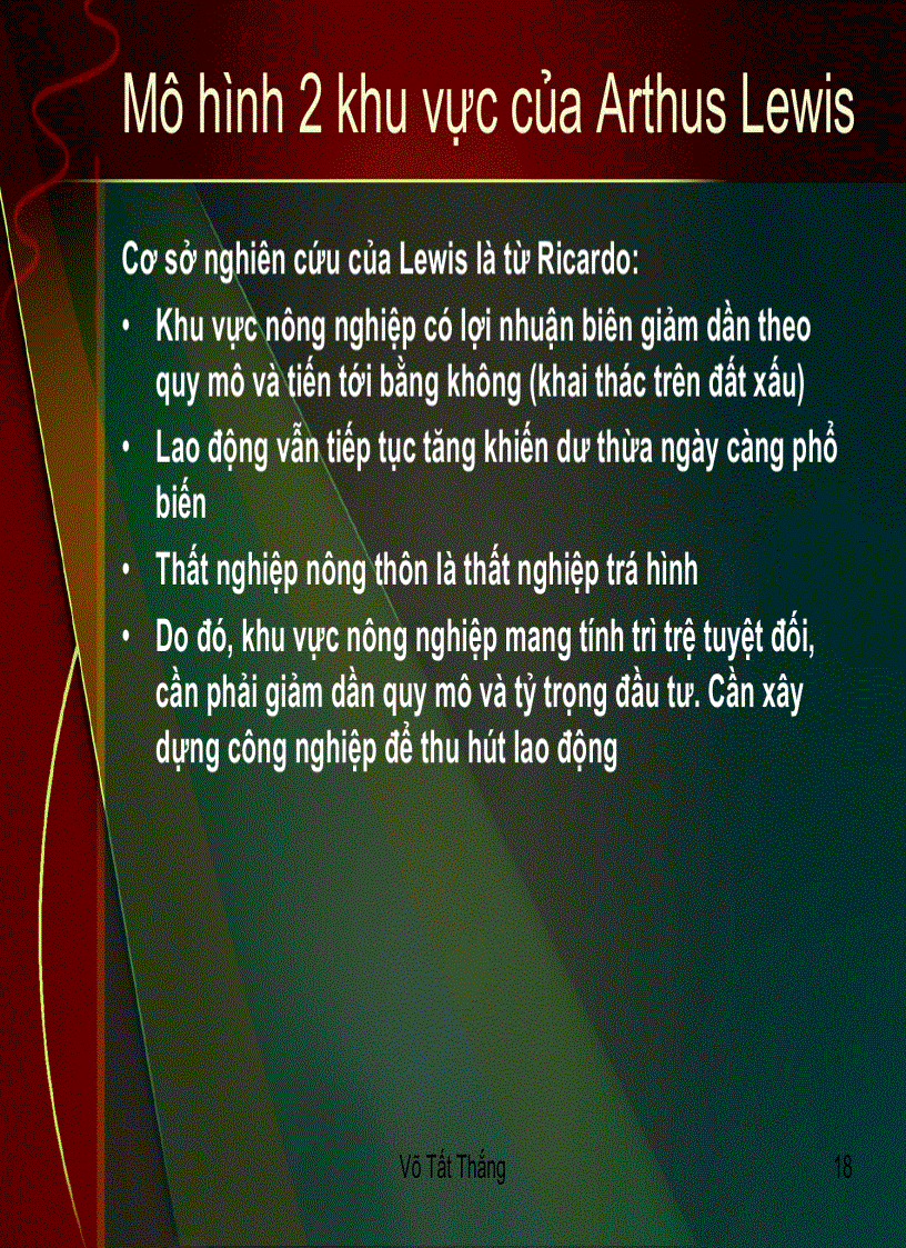 image for page Tài liệu kinh tế phát triển Mô hình chuyển dịch cơ cấu ngành kinh tế