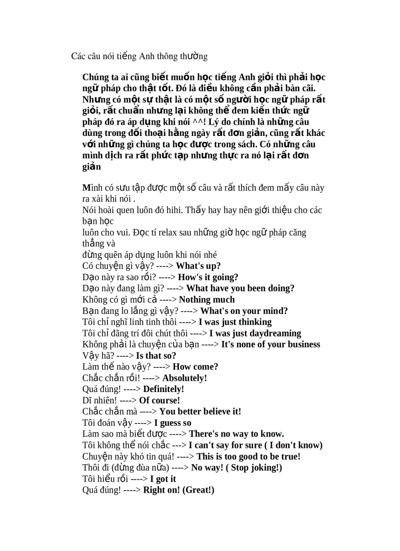 image for page Tiếng anh giao tiếp