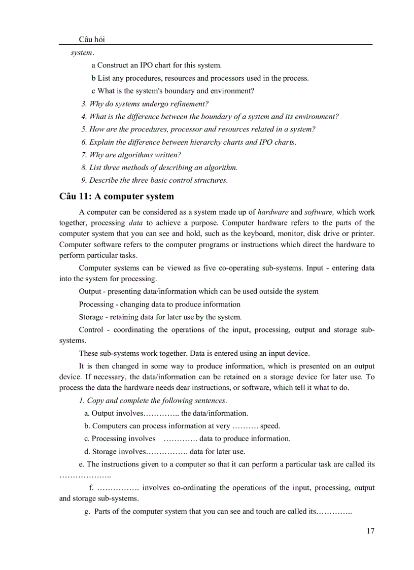 image for page Tiếng anh chuyên ngành CNTT