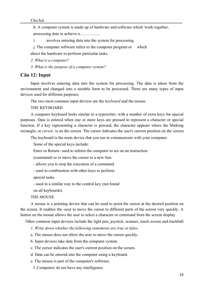 image for page Tiếng anh chuyên ngành CNTT