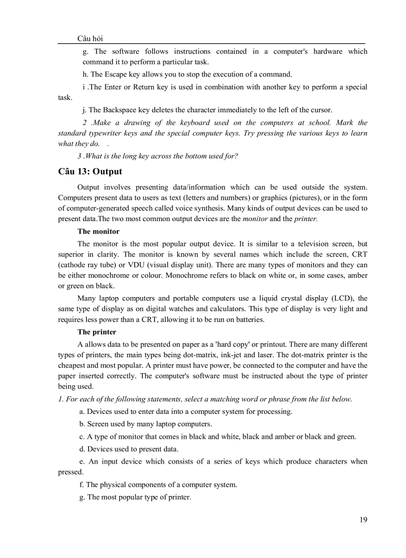 image for page Tiếng anh chuyên ngành CNTT