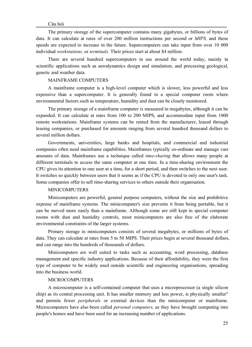 image for page Tiếng anh chuyên ngành CNTT