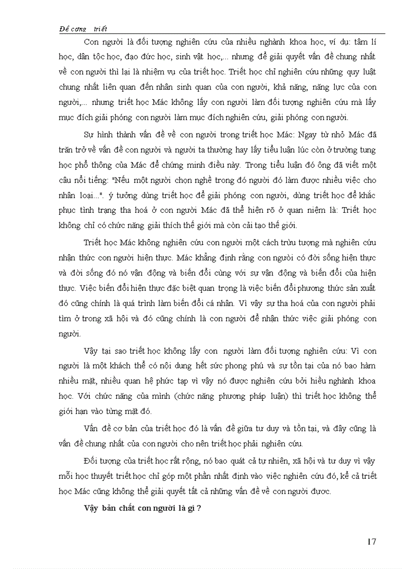 image for page Đề cương ôn tập Triết học